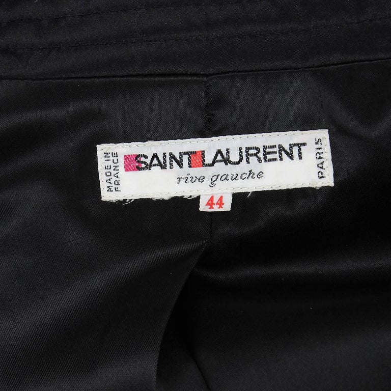 1980s Yves Saint Laurent Vintage Baroque Jacket at 1stdibs