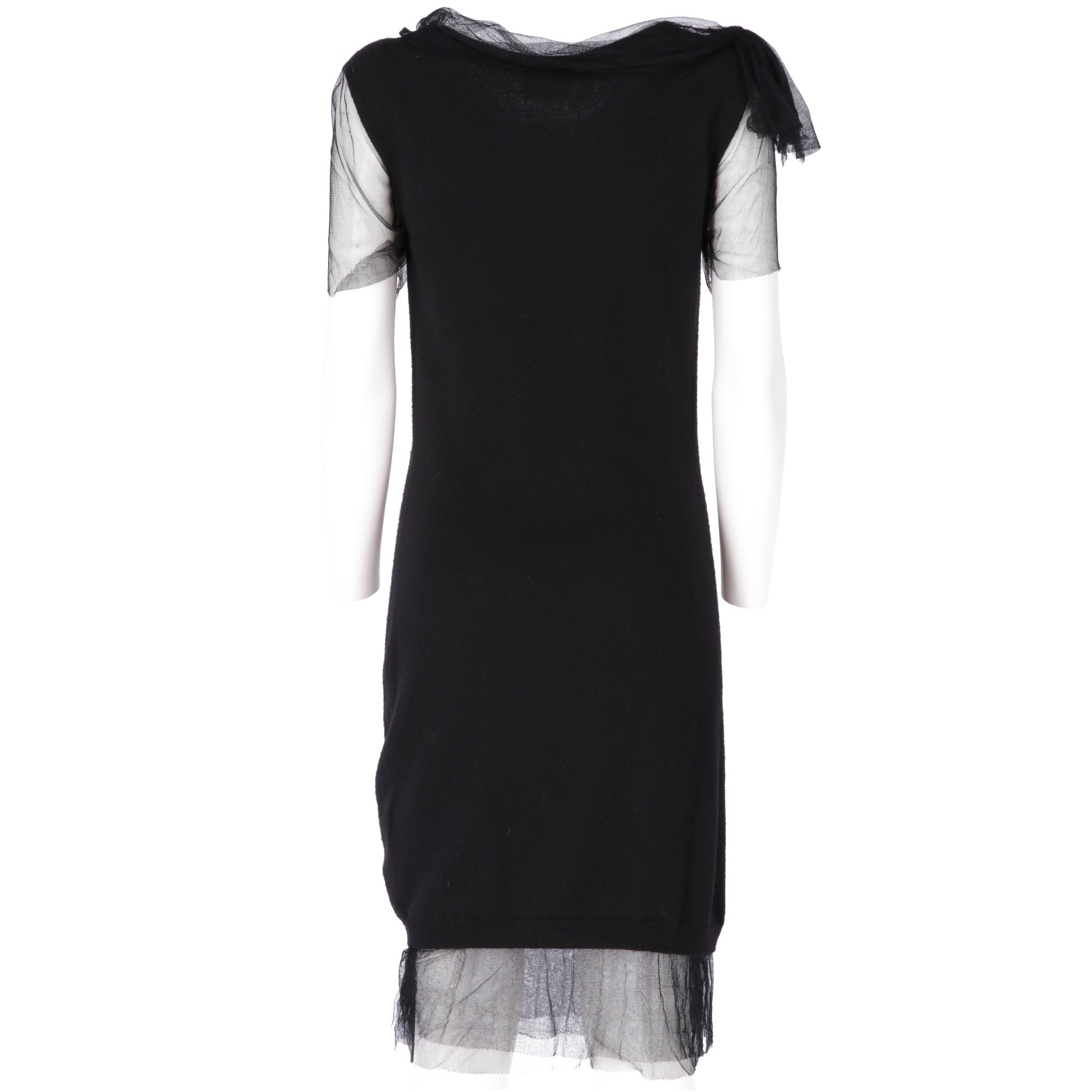 lanvin black dress
