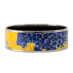 Hermes Bracelet XL Jungle of Eden Palladium Email Pollen et Azur 2016.