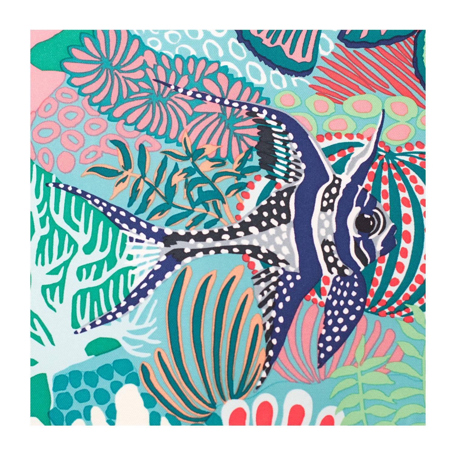 hermes under the waves scarf