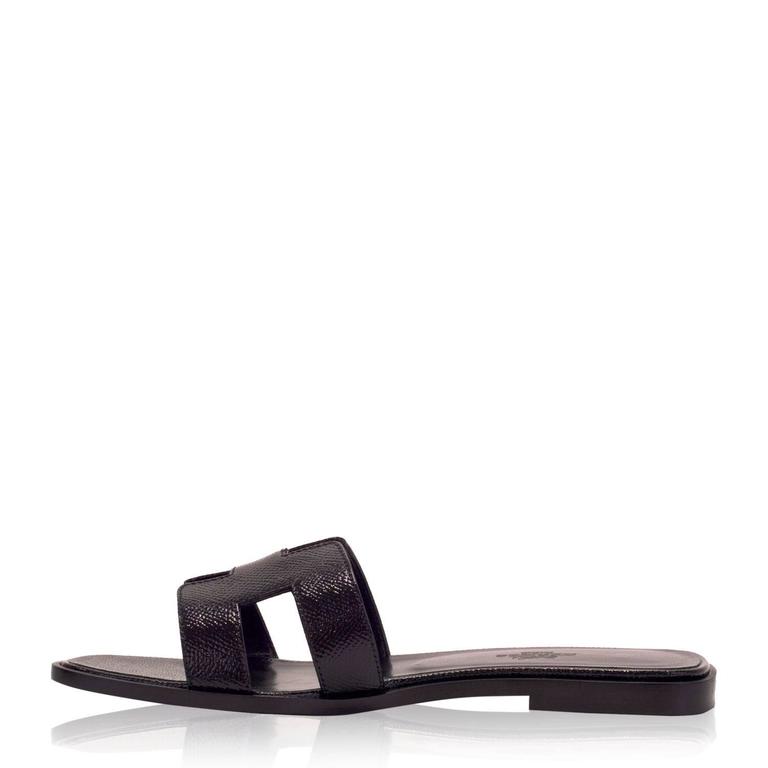 Hermes oran noir vernis new arrivals