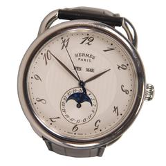 Hermès Arceau Watch Grande Lune Black 2012