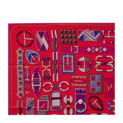 Hermes Scarf "Carre" "Carré en Boucles" by Virginie Jamin 2016