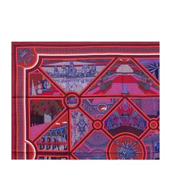 Hermes Scarf "Carre" "Flanerie a Versailles" by Pierre Marie 36" x 36" 2016