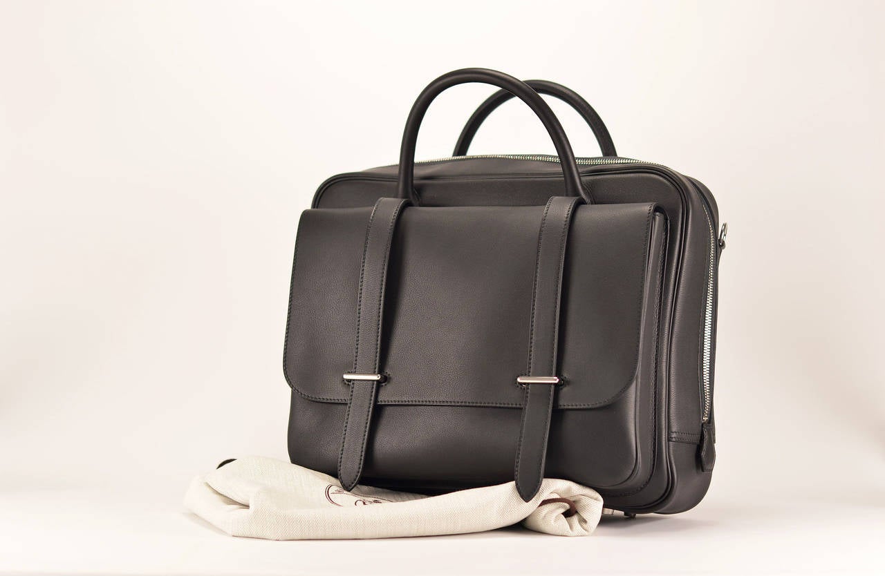 hermes steve caporal ebony  