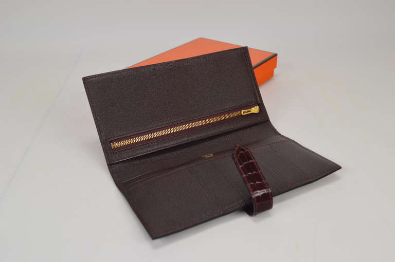 Hermès Alligator Wallet 