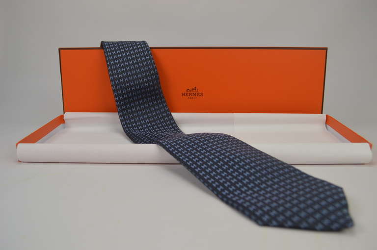 Men's Hermès Silk Tie 