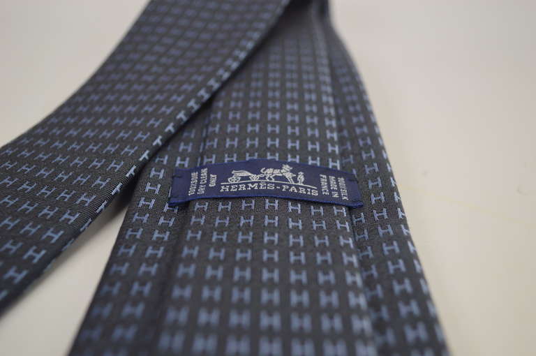 Hermès Silk Tie 