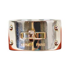 HERMES Ring Kelly H colorless 2015.