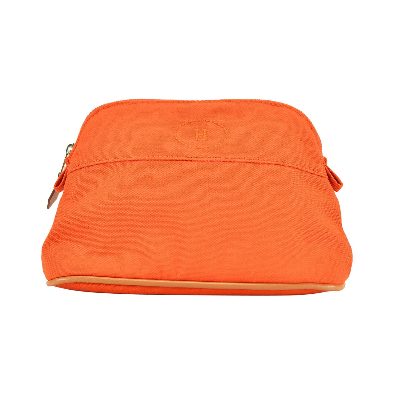 Hermes Travel Kit BOLIDE MINI TERRACOTTA 100% COTON 2015. at 1stdibs  