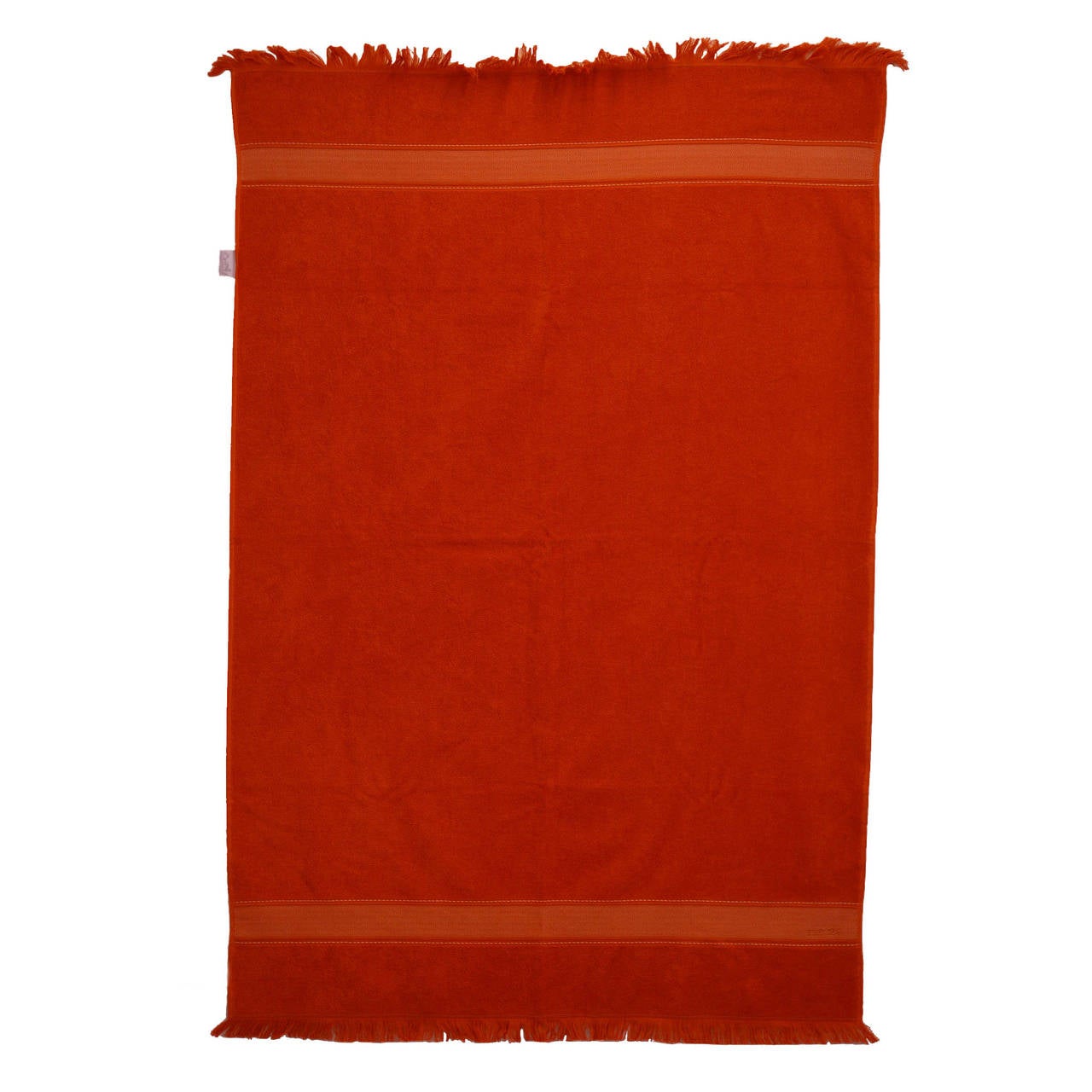 Hermes Towel YACHTING ART DE VIVRE DRAP DE PLAGE ORANGE 2015.