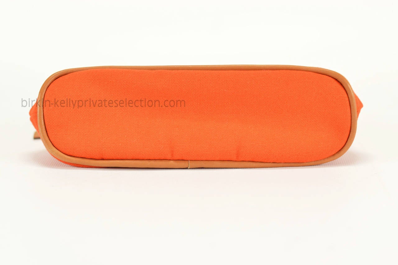 Hermes Travel Kit BOLIDE MINI TERRACOTTA 100% COTON 2015. at 1stdibs  