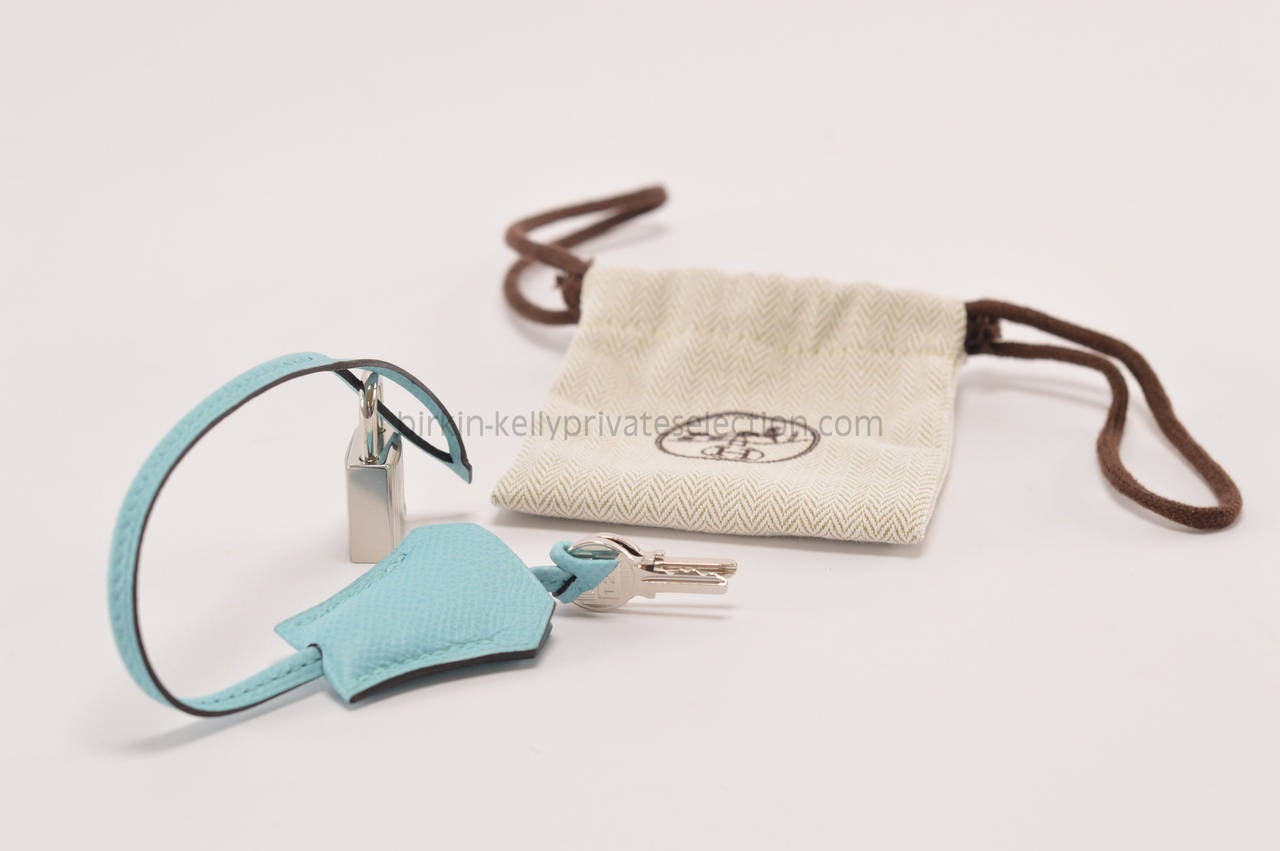 hermes birkin inspired bag - HERMES Handbag BIRKIN 30 EPSOM Blue ATOLL Palladium HARDWARE 2015 ...