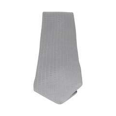 HERMES Tie FACONNEE H Silk GREY 8cm 2015.