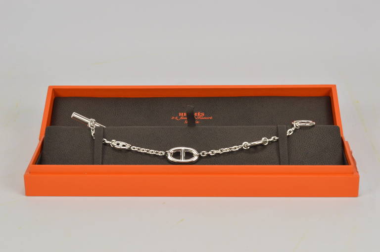 Hermes Silver Bracelet Farandole 4