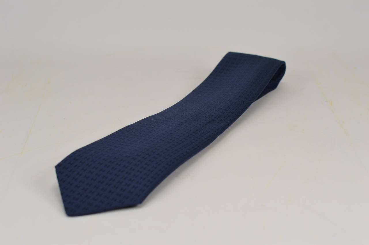 Men's Hermès Tie Faconnée H, 