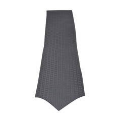 Hermès Tie Faconnée Grey color ("Gris fonçe") 100% silk