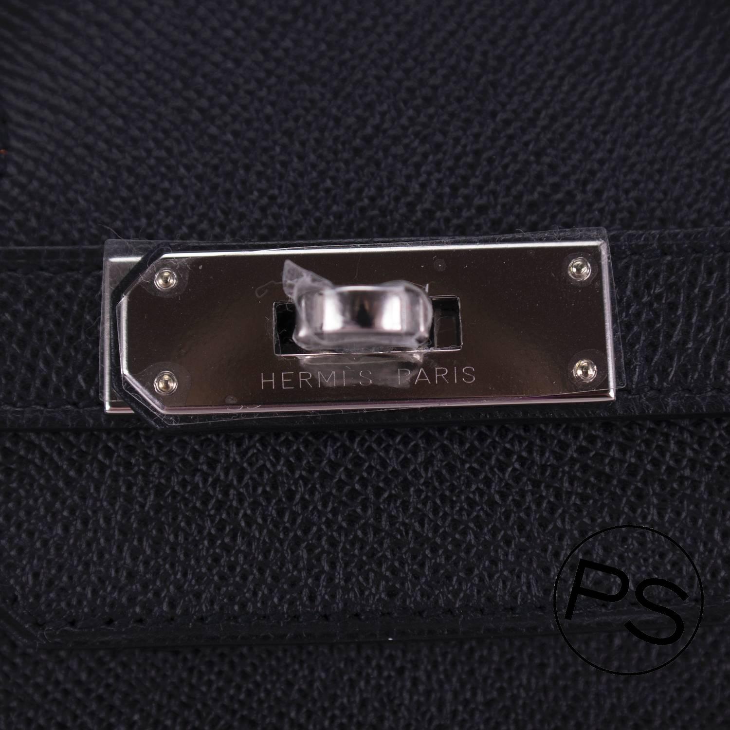 Hermes Birkin 35 Epsom Black Palladium Hardware 2015. 1