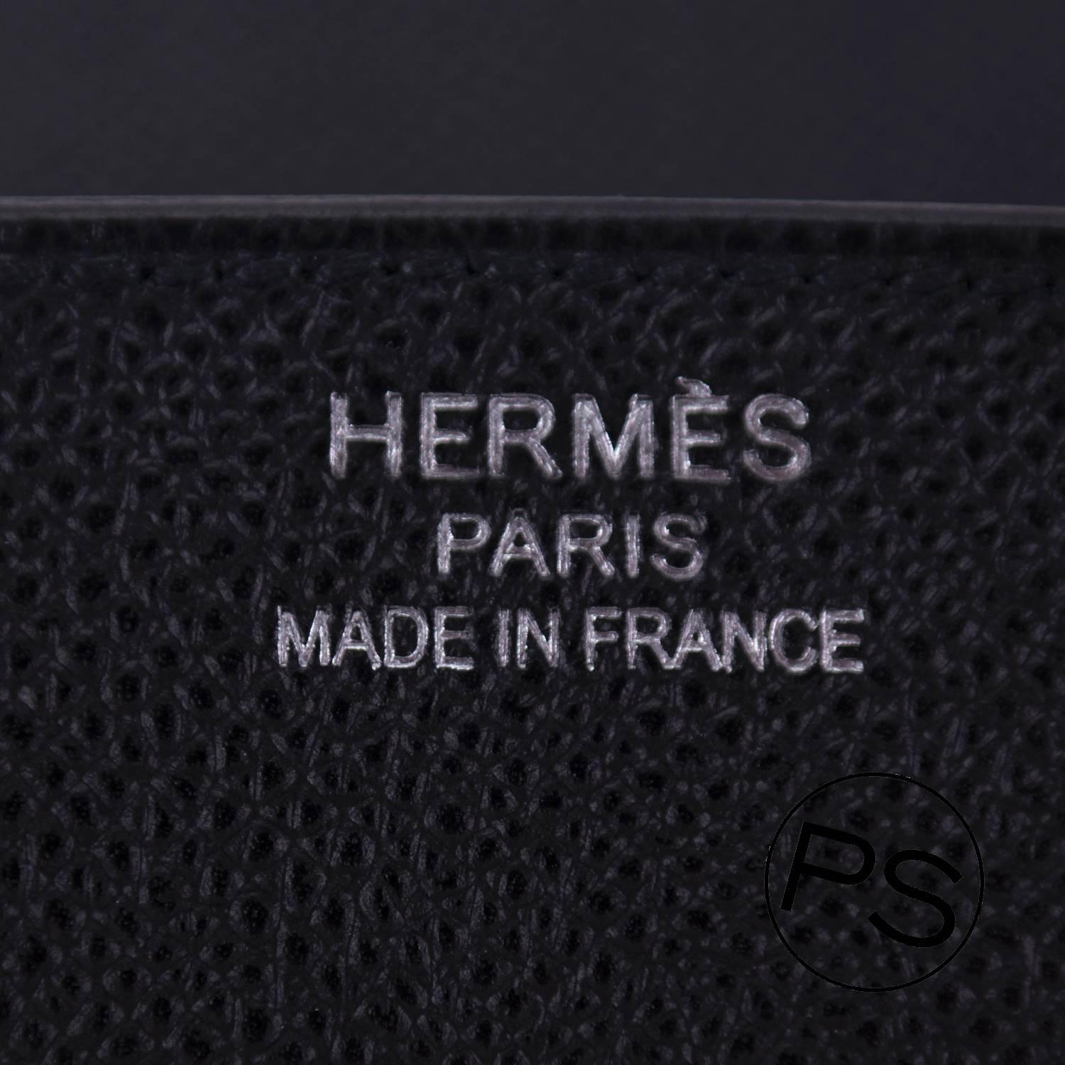 Hermes Birkin 35 Epsom Black Palladium Hardware 2015. 2