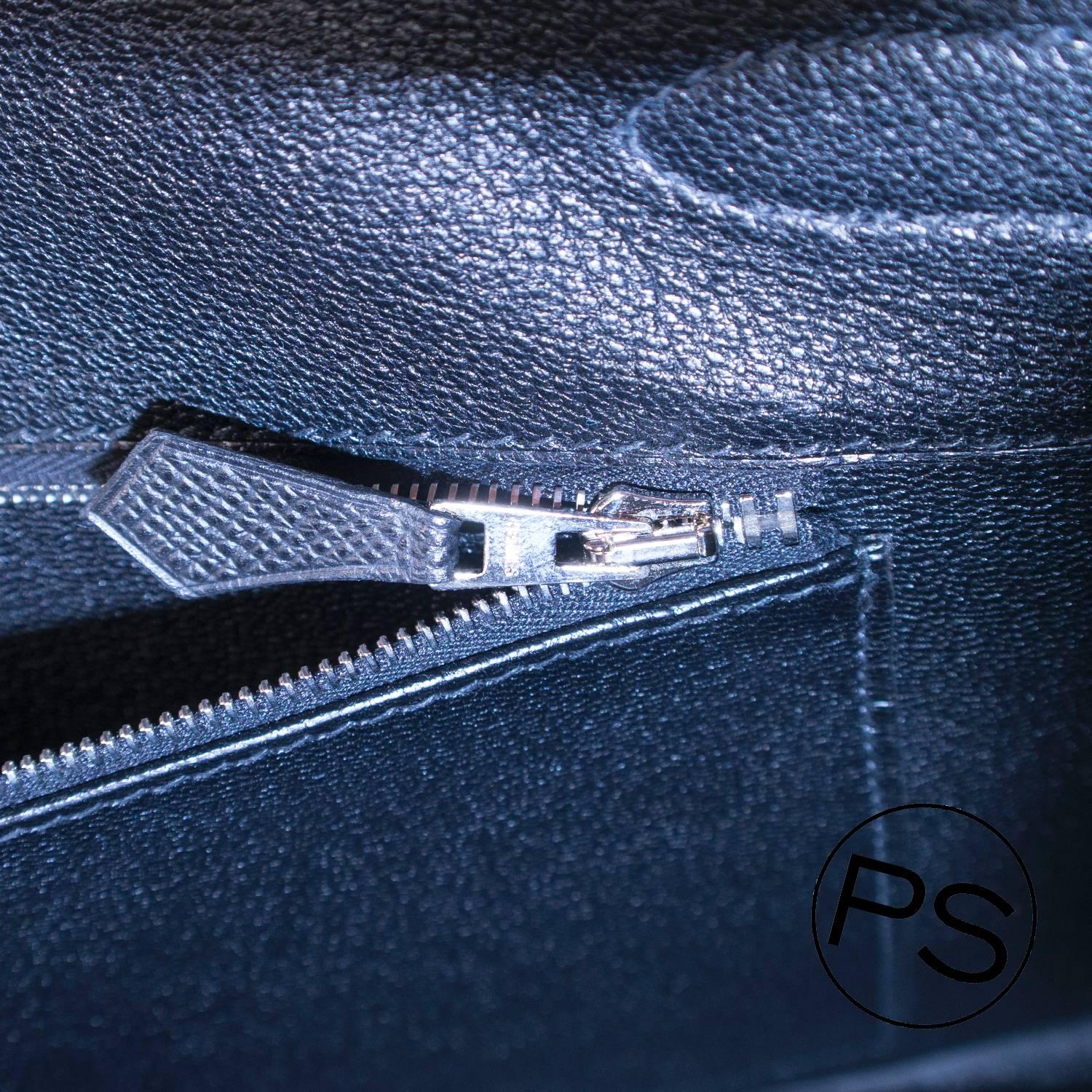 Hermes Birkin 35 Epsom Black Palladium Hardware 2015. 4