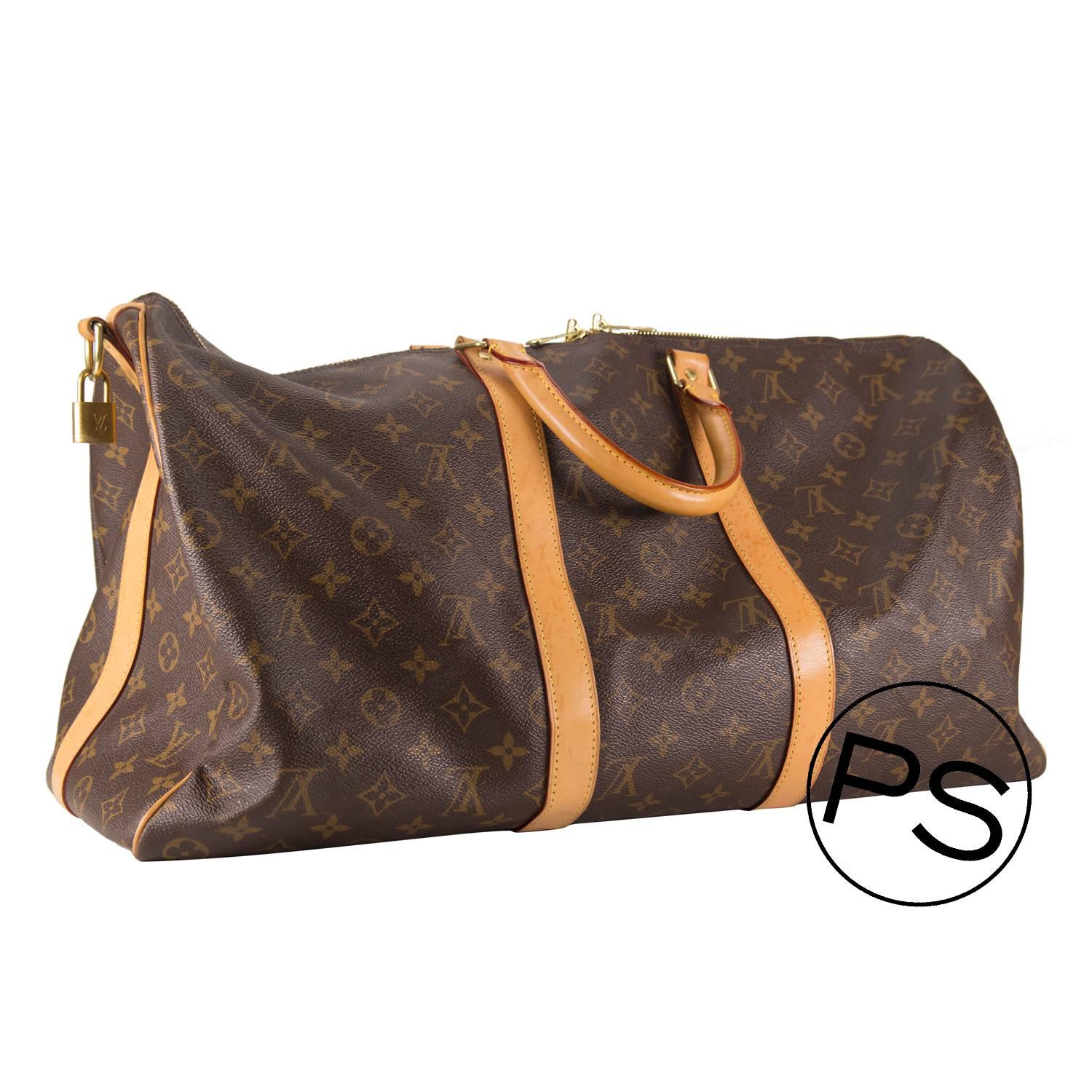 Louis Vuitton Handbag Keepall 45 Brown 2013

Pre-owned and used.

Bought it in Louis Vuitton store in 2013.

Composition; Leather

Model; Keepall 45

Color; Brown

*Protective felt removed for purposes of photography only.
-Shipment and