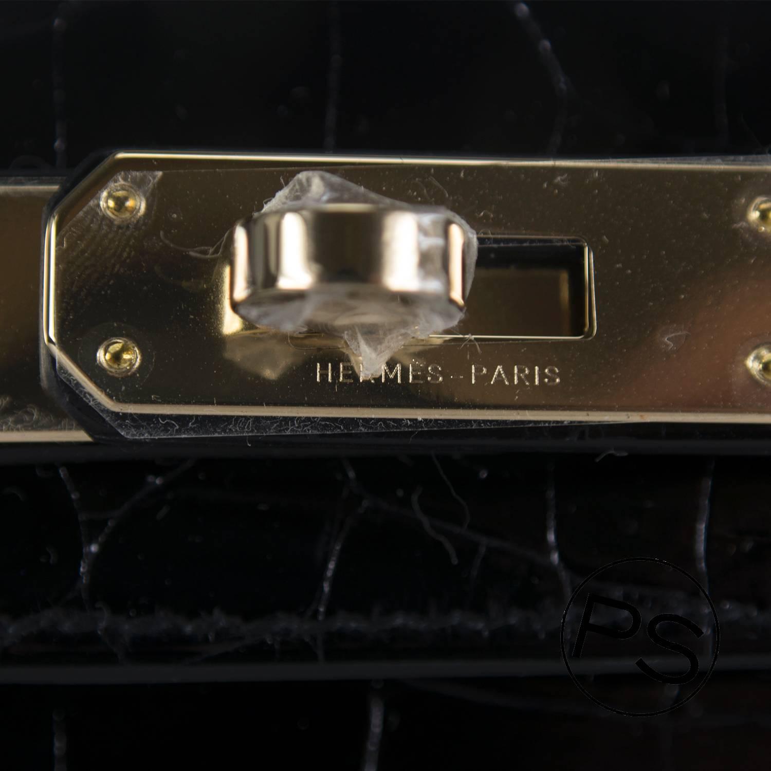 Hermes Collier De Chien CDC Brown Belt Palladium Silver Hardware  