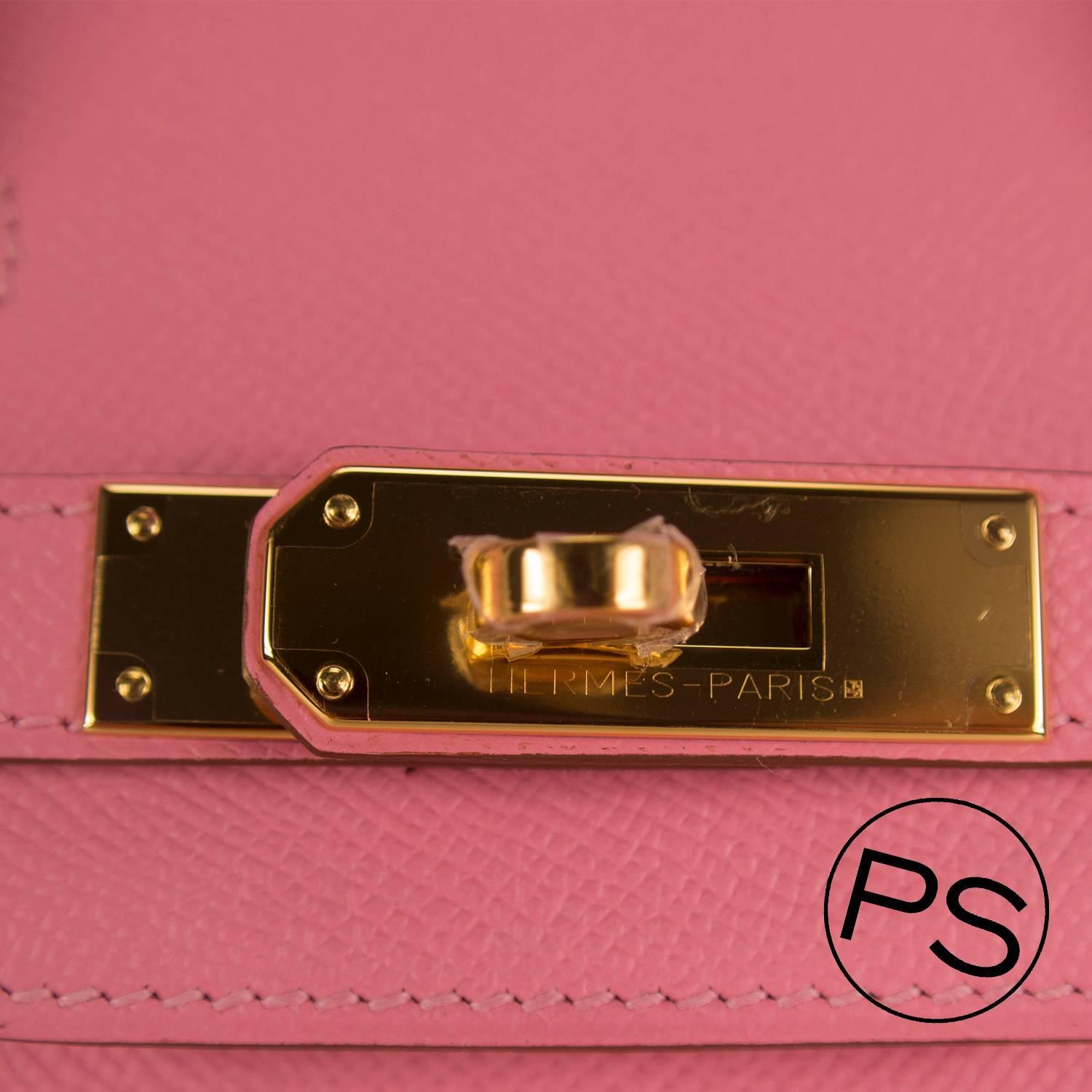 Hermes Handbag Birkin 30 Epsom Pink Confetti Gold Hardware 2015 ...  