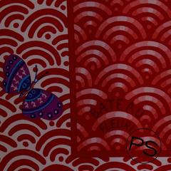 Hermes Carre Twill Bateau Fleuri Red Pink blue 2015