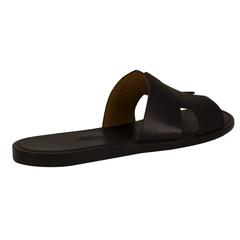 Hermes Sandals Izmir  leather 42 Moka 2015.