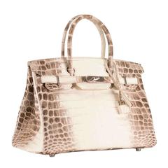Hermes Birkin 30 Himalaya Crocodile Niloticus Palladium Hardware 2016