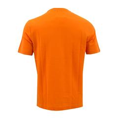 Hermes T-Shirt Ras Du Cou Pique de Cotton Size L 30 Color Orange 2016.