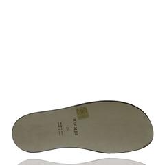Hermes Men Sandals Izmir Veau Leather Gold Color 42.5 Size 2017