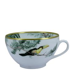 Hermes "Carnets d'Equateur" Breakfast Cup and Saucer, 12.5 fl. oz