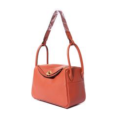 Hermes Lindy 26 Togo Leather Red Color GHW