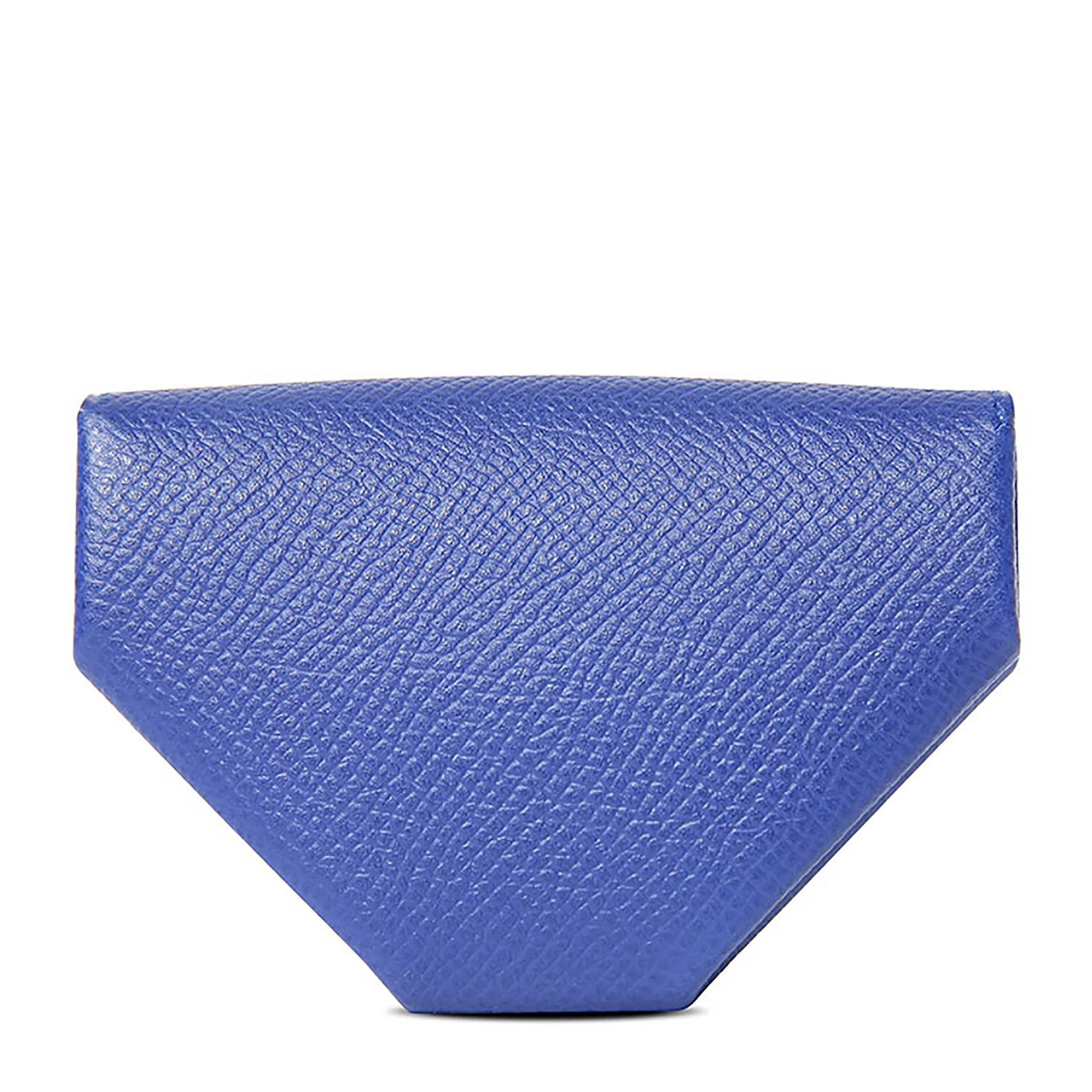 Hermes "Buckle" Purse Epsom Leather Blue Color PHW

Pristine condition. Pre-owned and never used

Model: Buckle

Leather: Epsom

Size:  3.54 x 2.36 inch / 9 x 6 cm

Color: Blue



Details:

*Protective felt removed for purposes of