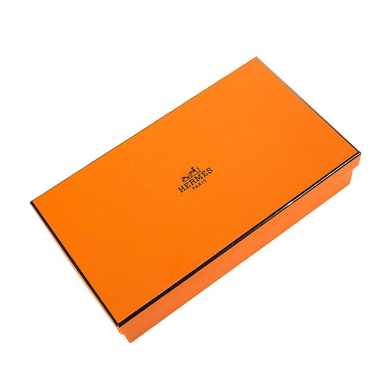 Hermes Kelly Wallet Epsom Leather Red Color PHW at 1stDibs