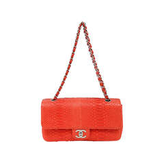 Chanel Python Coral Bag
