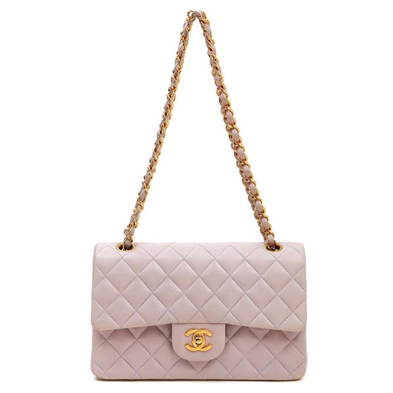 lavender chanel bag