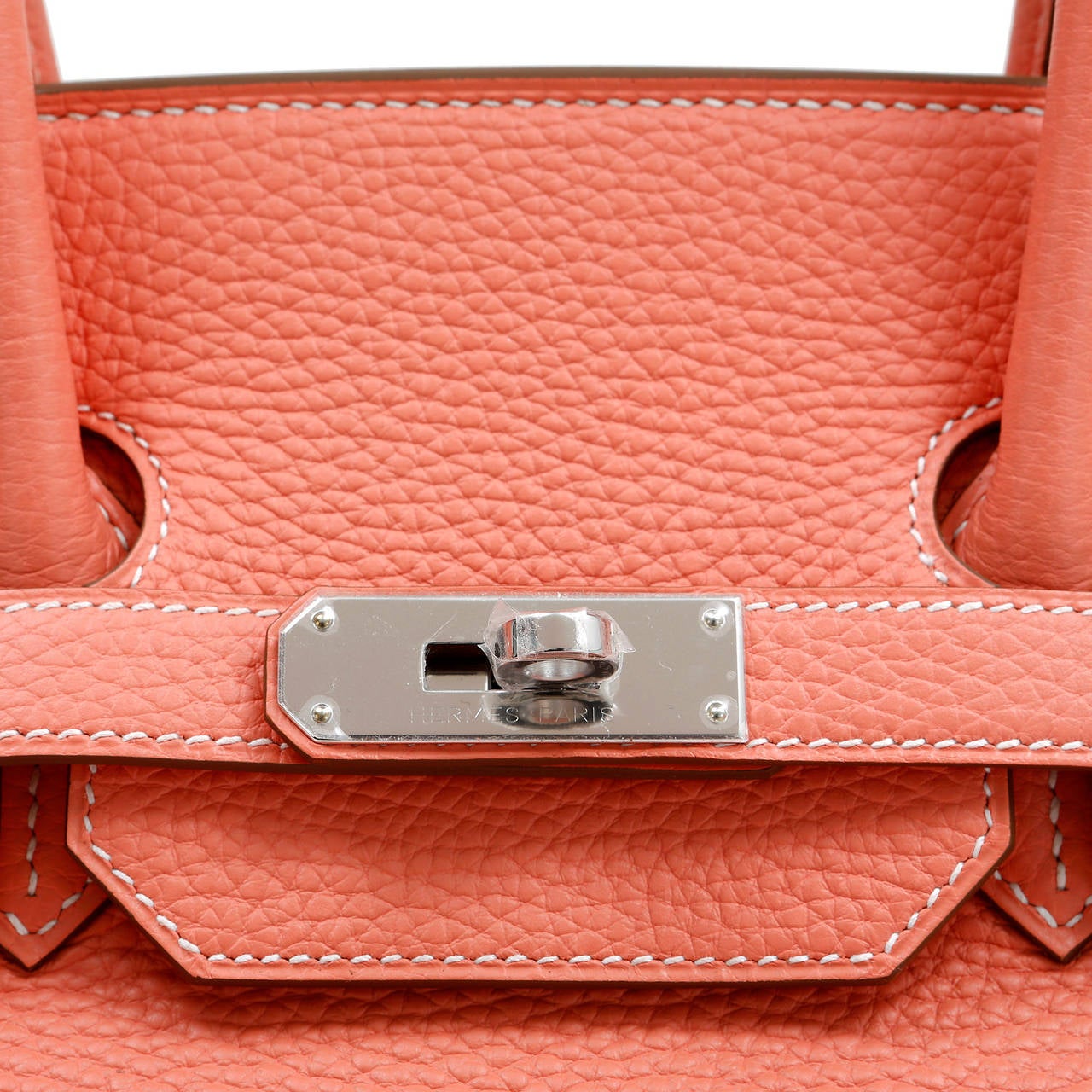 Hermes Crevette Togo 35 cm Birkin Bag- Salmon Pink Color For Sale ...