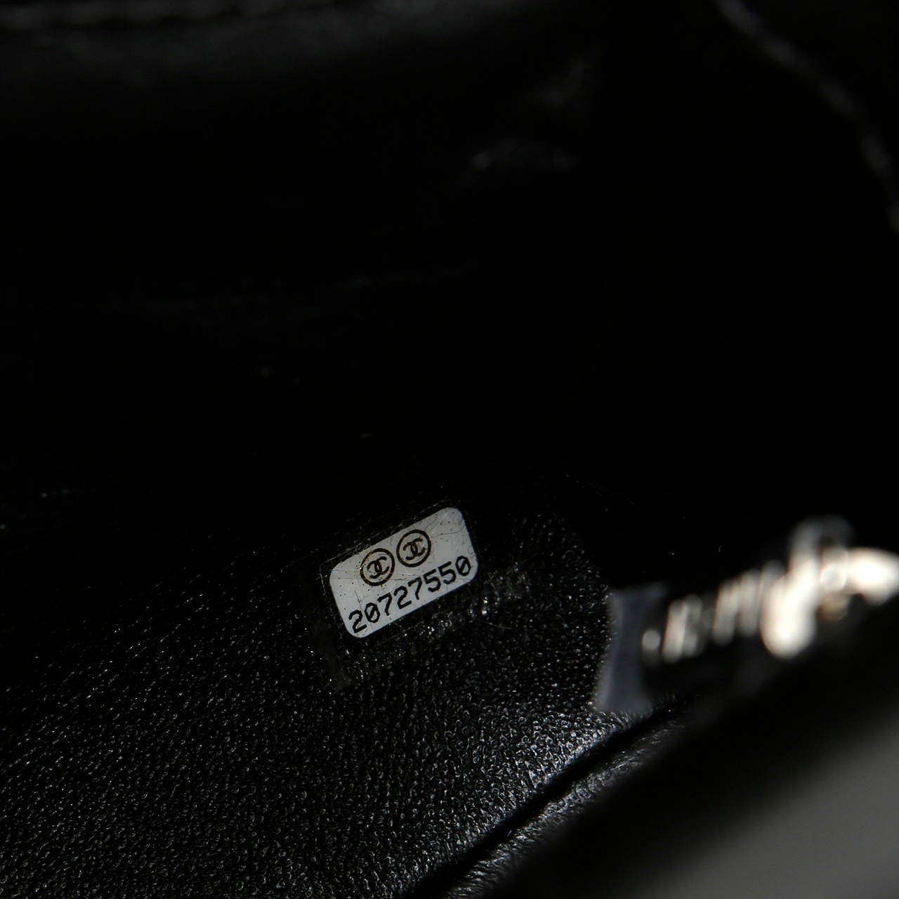 Chanel Black Leather Medium Flap Bag with Silver Hardware 5