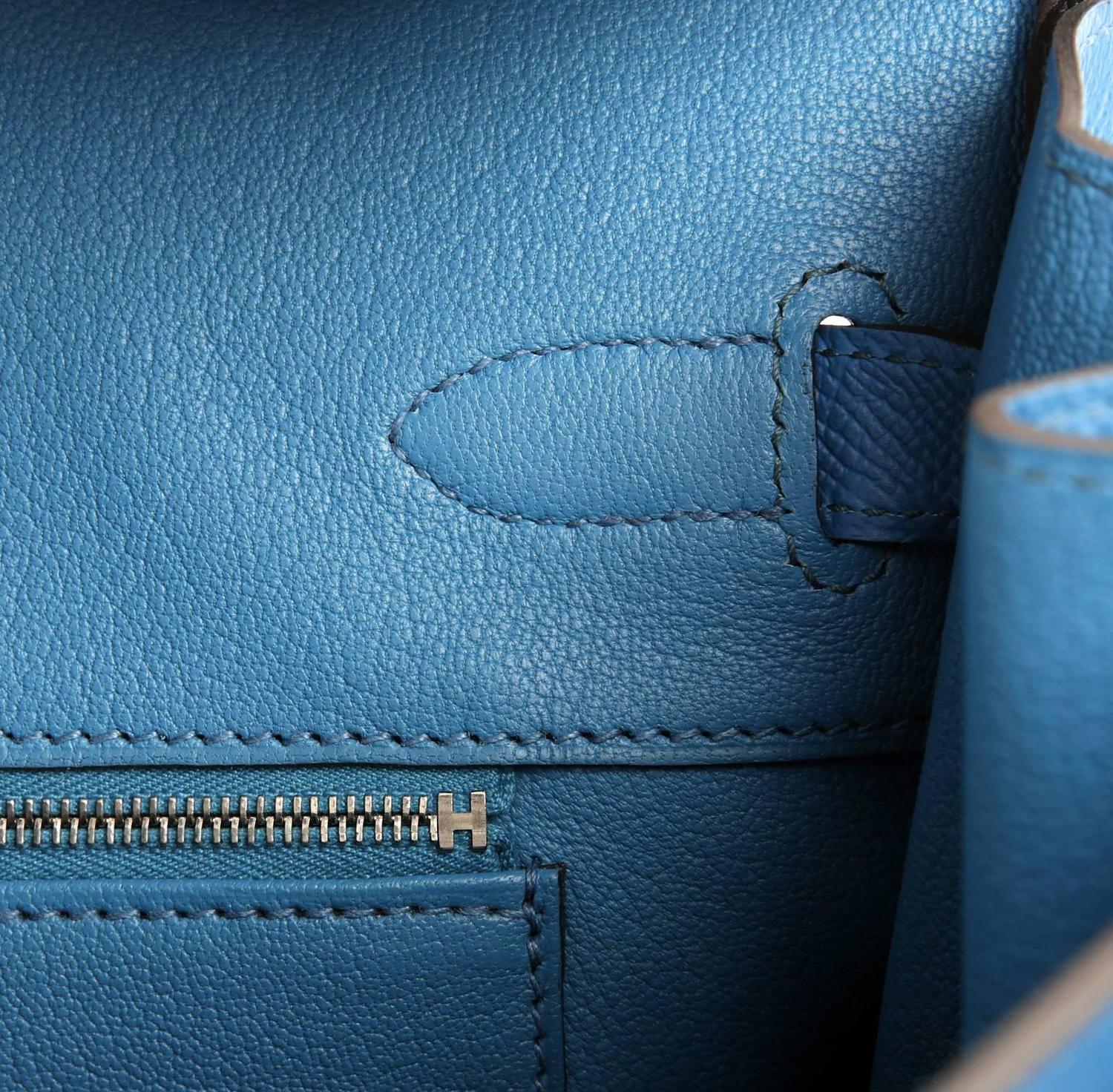pink birkin bag replica - hermes blue electric 35 cm birkin bag togo leather with phw