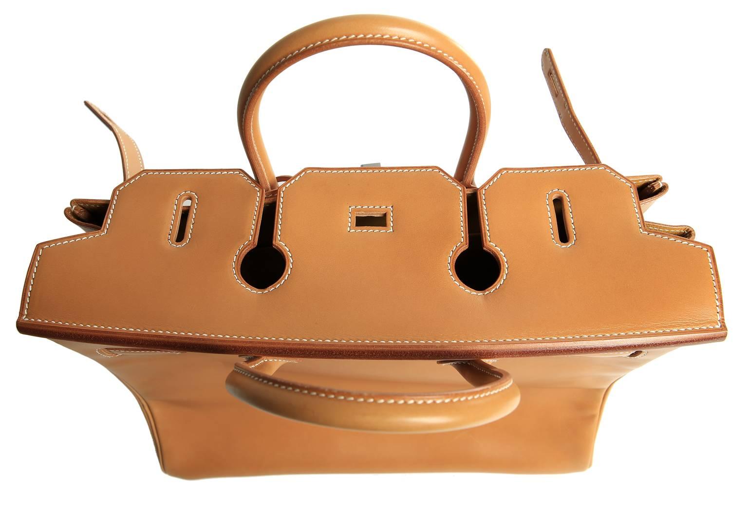 Hermès Barenia Natural  HAC 32 cm 4