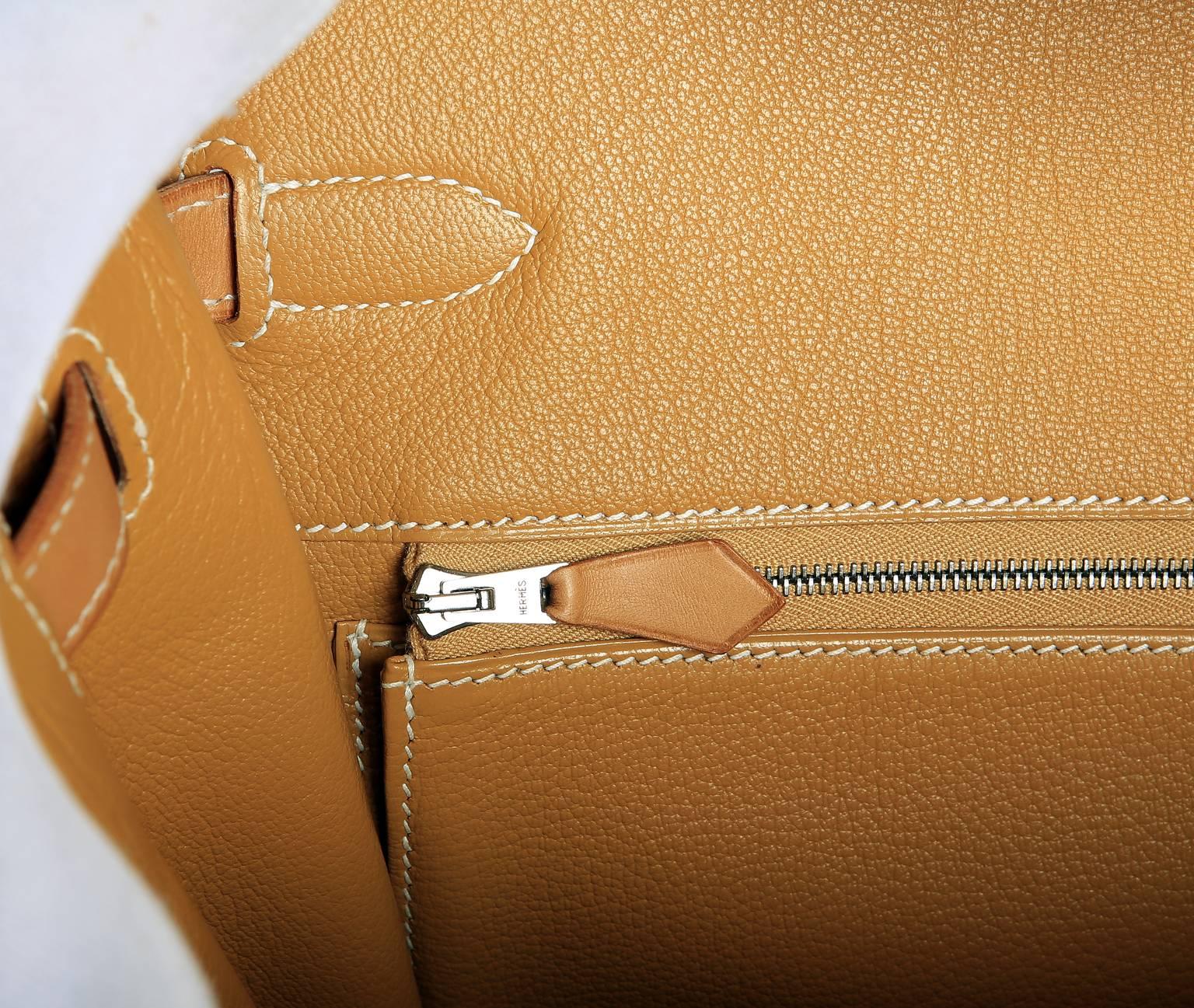 Hermès Barenia Natural  HAC 32 cm 2