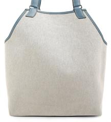 Hermès Vintage Blue Jean Toile Apron Bag