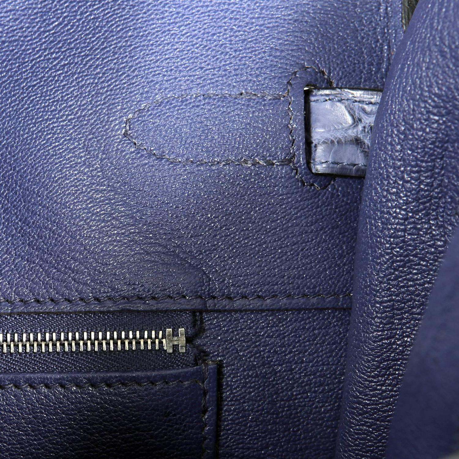 Hermes Blue Electric Togo Birkin 35cm Gold Hardware  