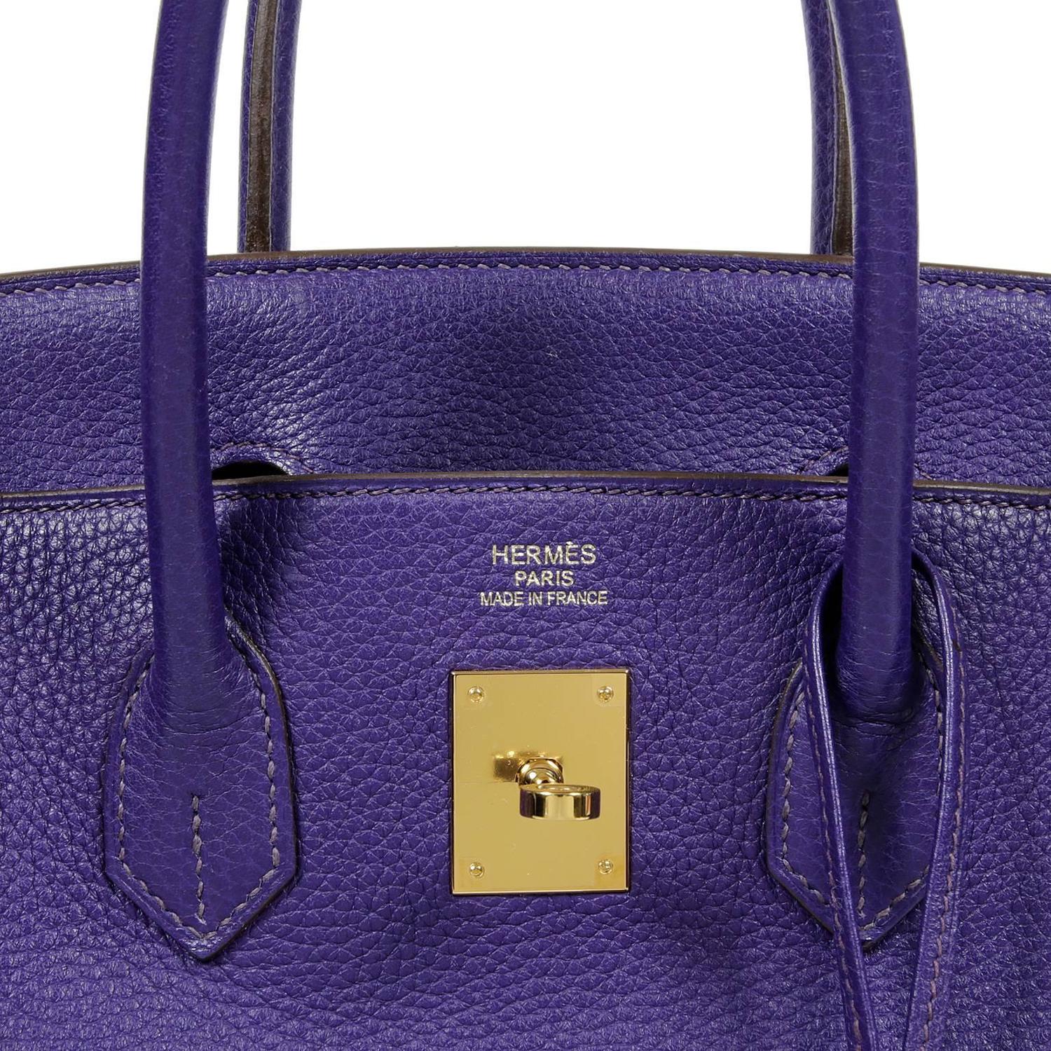 birkin clutch - hermes birkin bag 35 iris clemence leather gold hardware