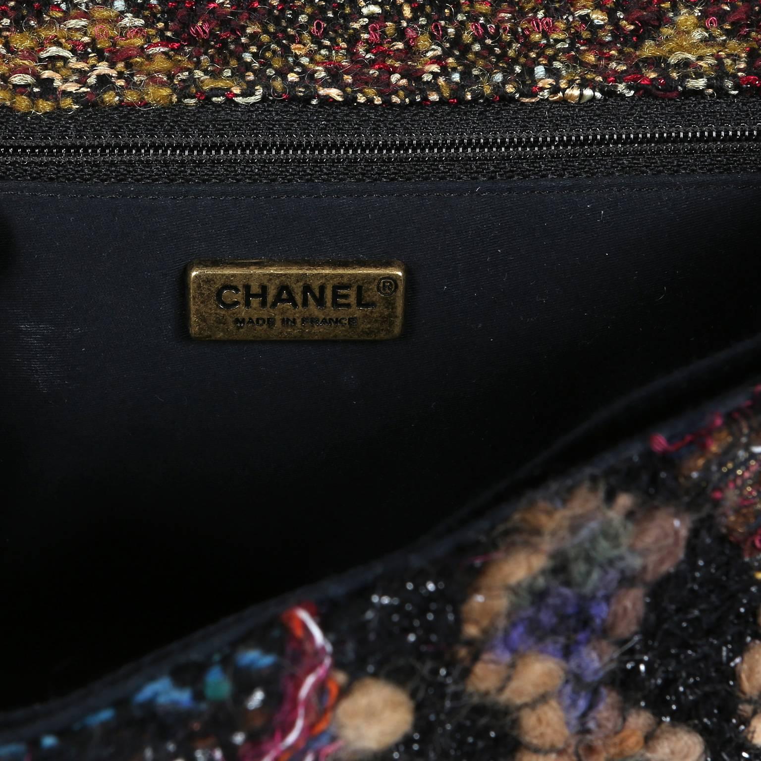 Chanel Tweed Multimedia Flap Bag- Runway 2
