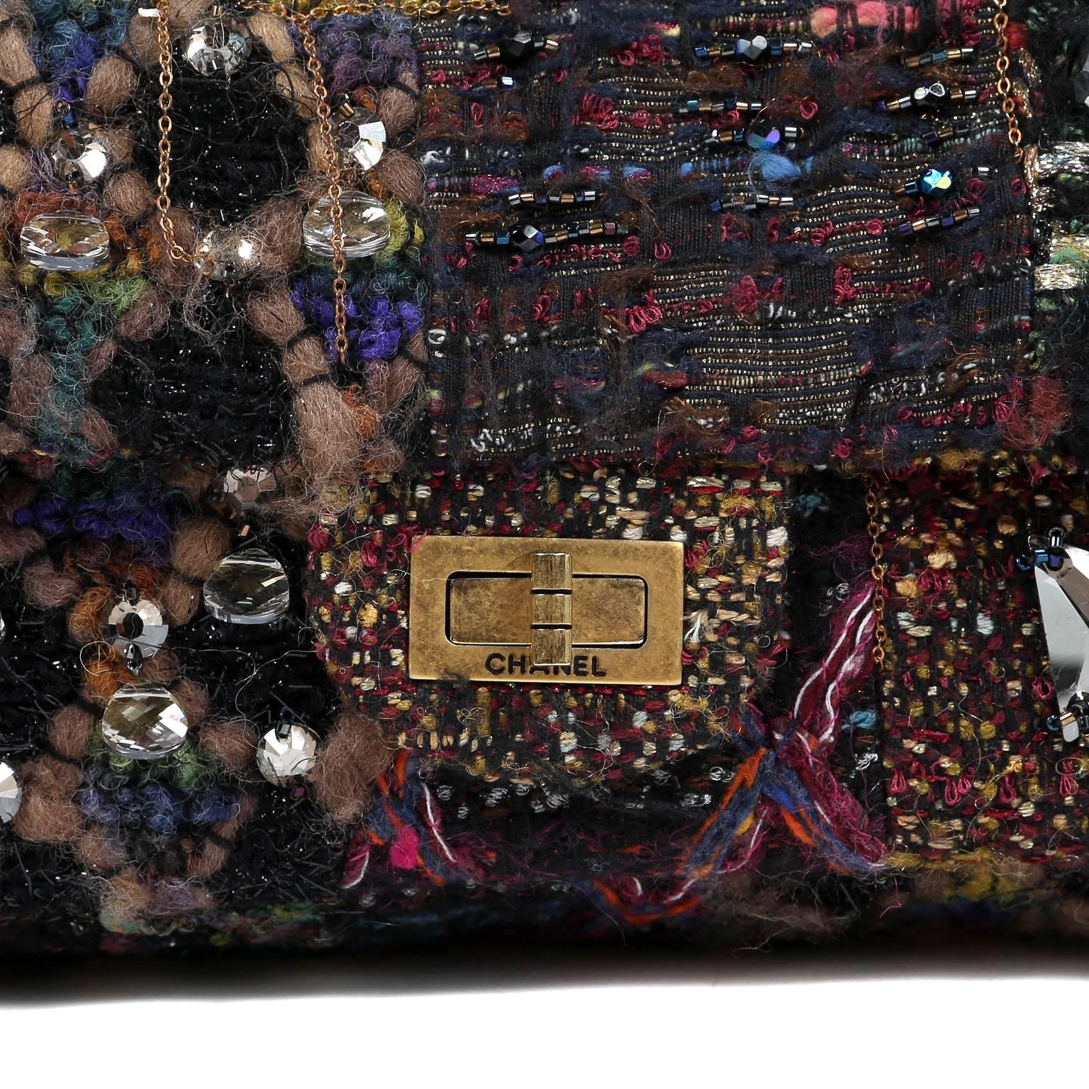 Women's Chanel Tweed Multimedia Flap Bag- Runway