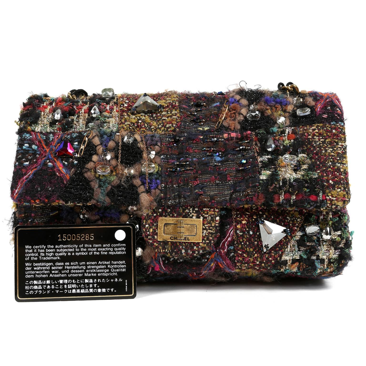 Chanel Tweed Multimedia Flap Bag- Runway 5