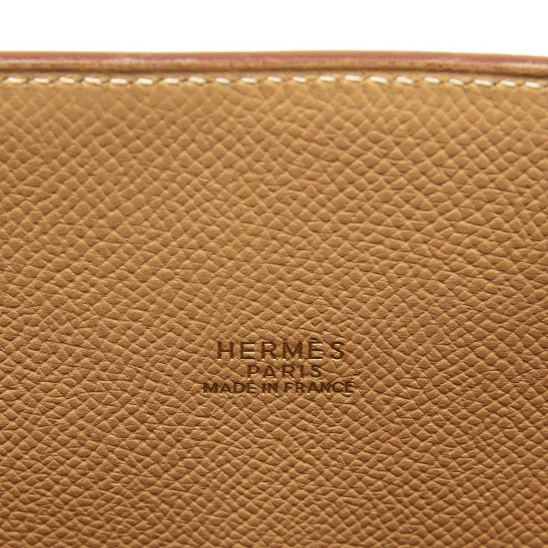 Hermès Tabac Epsom Kelly Sport Shoulder Bag at 1stDibs